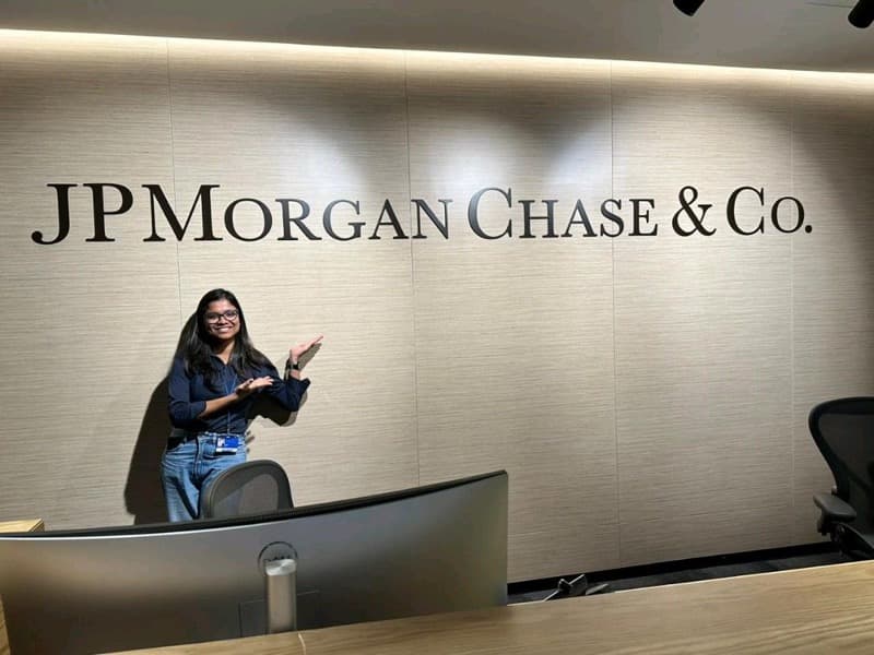 day one at JPMorgan